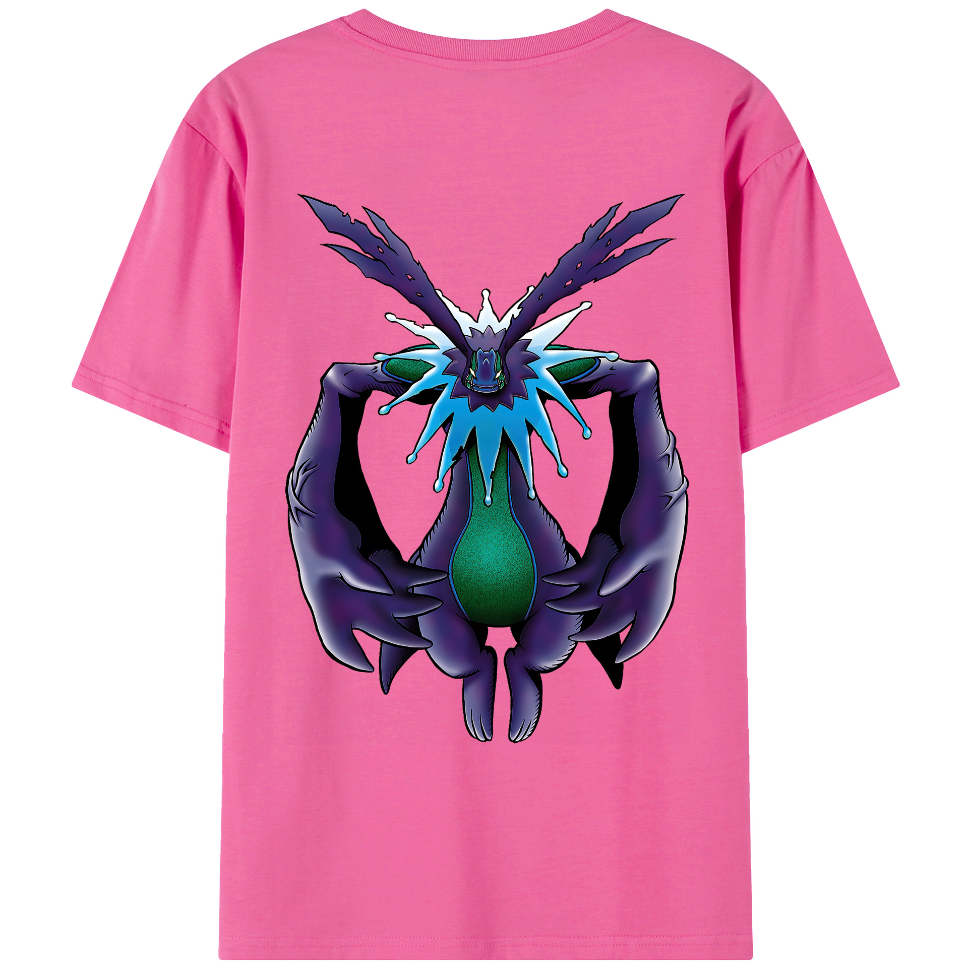 （画像用） Digimon デジタルモンスター/デジモン レディース半袖Tシャツ(バックプリント)